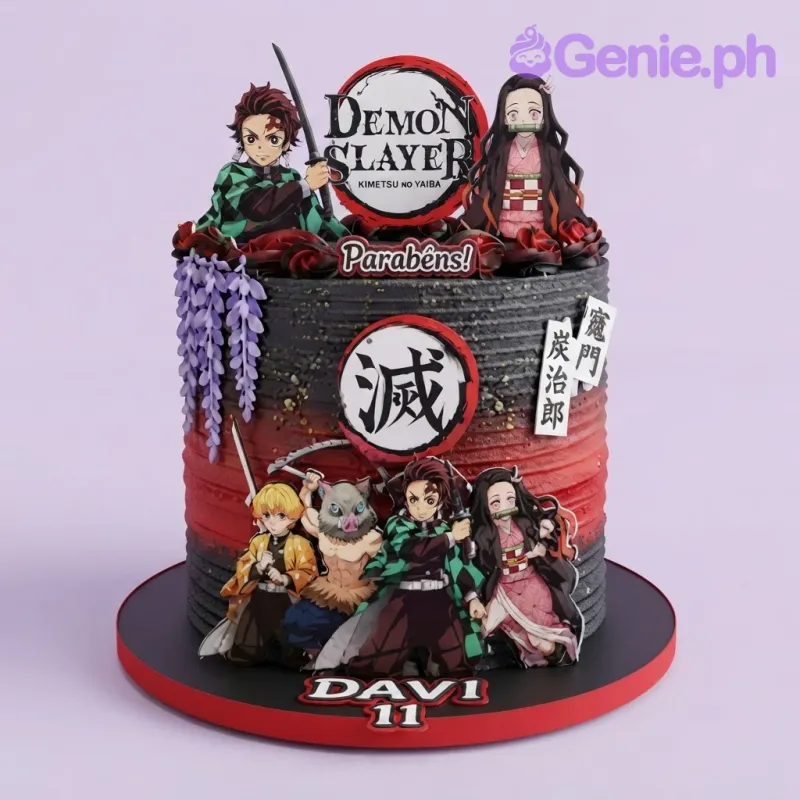 Demon Slayer Cake