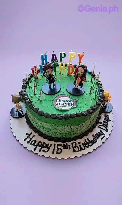 Demon Slayer Kpop Demon Hunters Cake Design