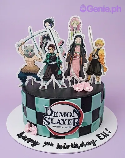 Demon Slayer Kpop Demon Hunters Cake Design