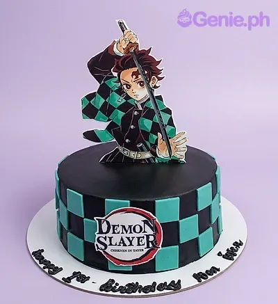 Demon Slayer Kpop Demon Hunters Cake Design
