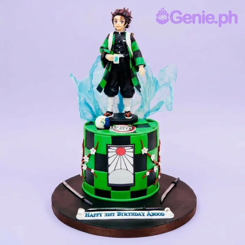 Demon Slayer Kpop Demon Hunters Cake Design
