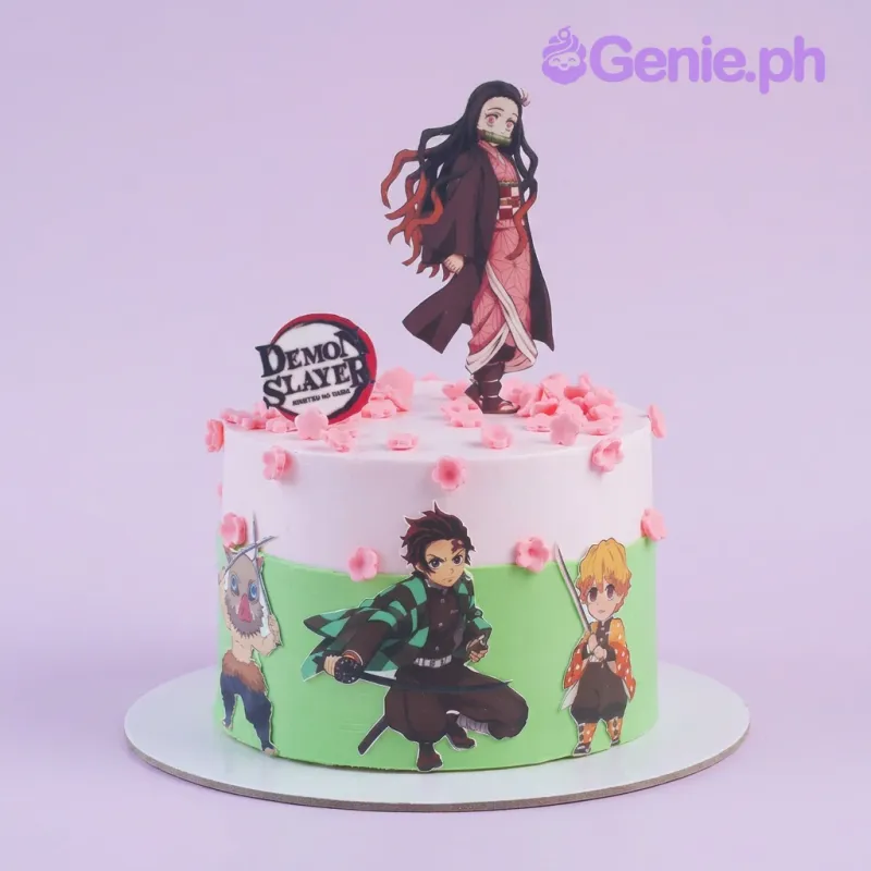 Demon Slayer Kpop Demon Hunters Cake Design