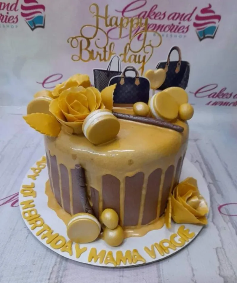 Designer Bag Louis Vuitton Cake Design