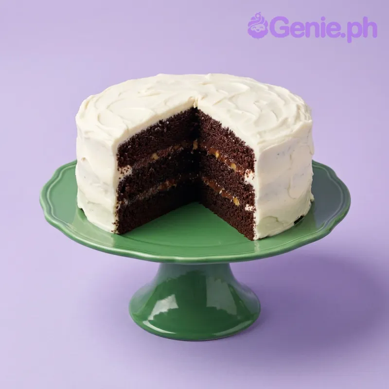 Devil's Food Vintage Cake Design