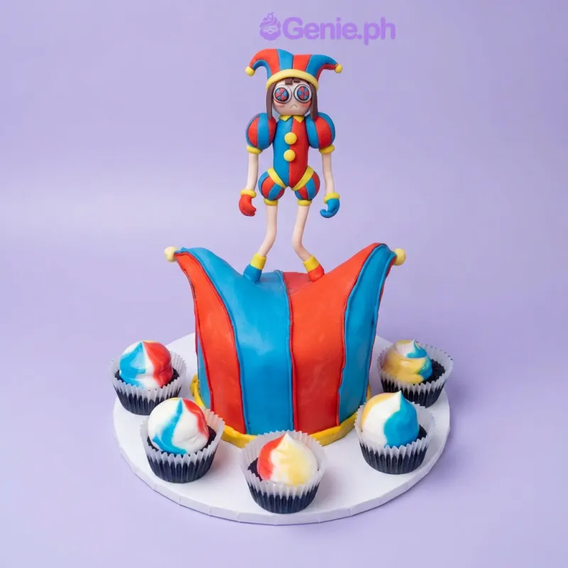 Digital Circus Cake