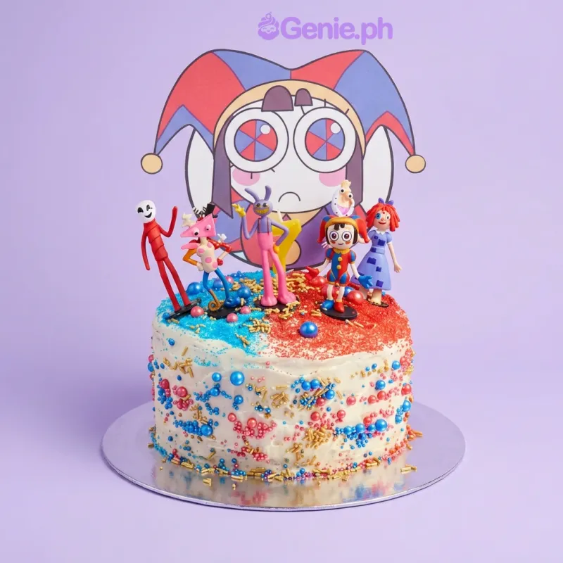 Digital Circus Cake