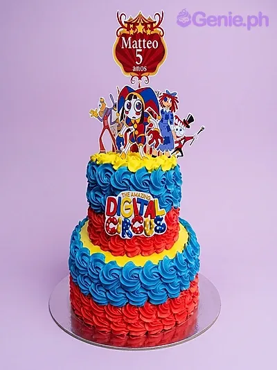 Digital Circus Cake