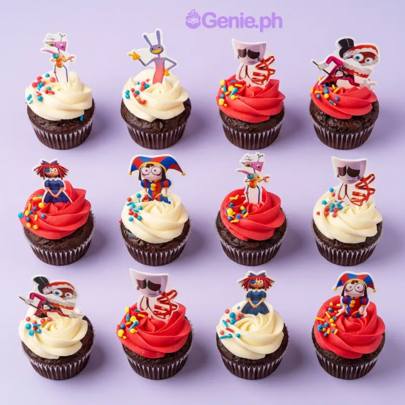 Digital Circus Cupcakes