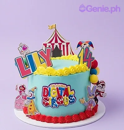 Digital Circus Cake