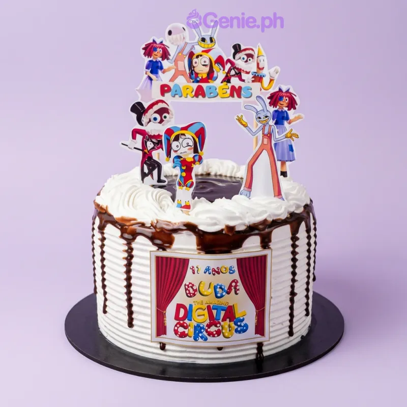 Digital Circus Cake