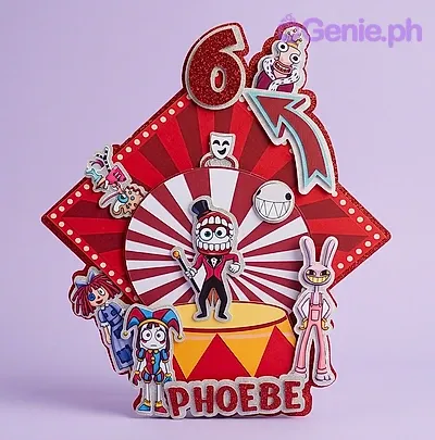 Digital Circus Cake
