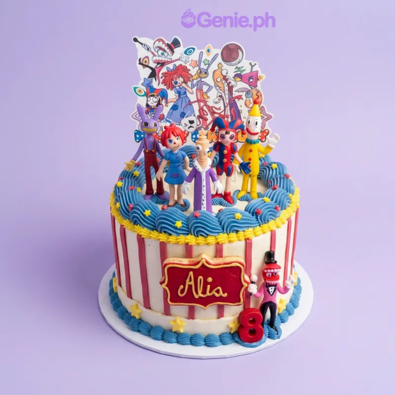 Digital Circus Cake