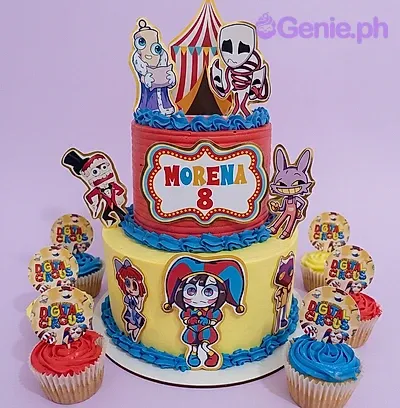 Digital Circus Cake