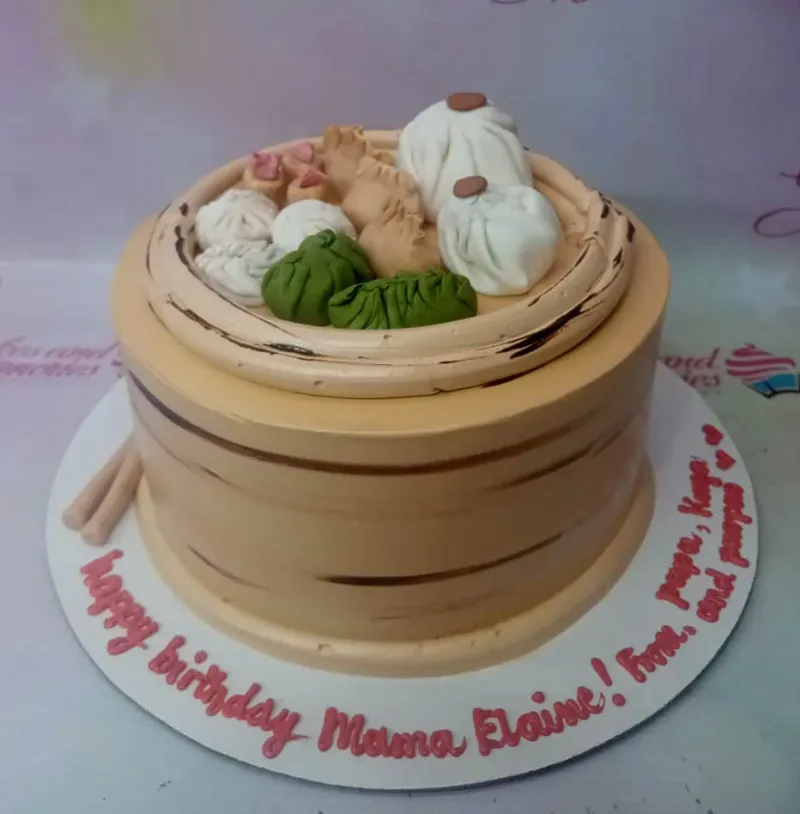 Dim Sum Chef Cake Design