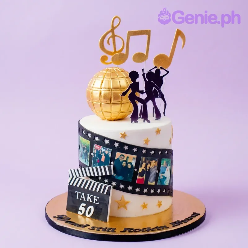 Disco Movie Cake