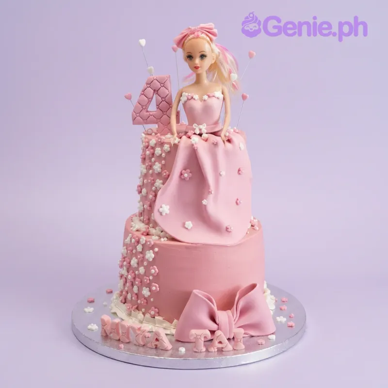 Doll Barbie Cake Design