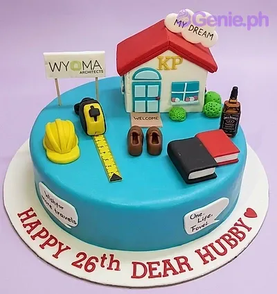 Dream House Books Cake Design