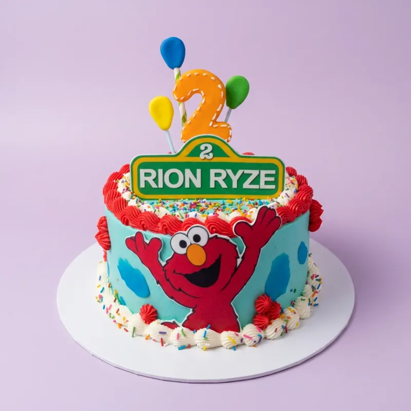 Elmo Sesame Street Cake