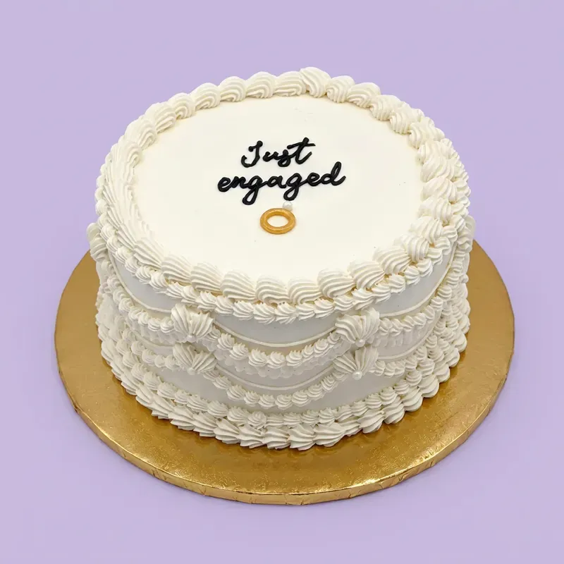Engagement Lambeth Cake