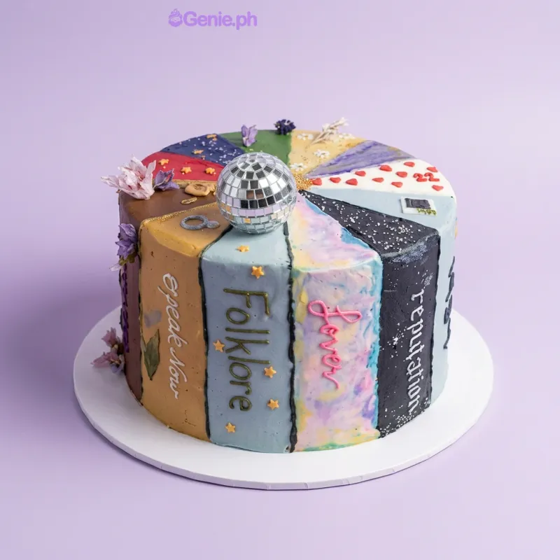 Eras Tour Disco Cake Design