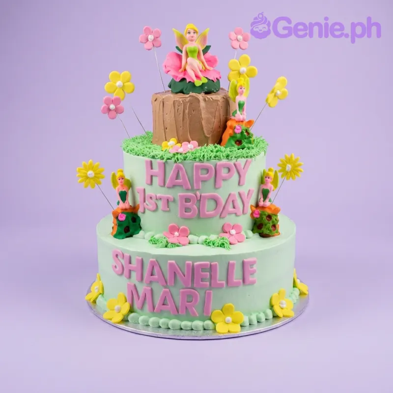 Fairy Garden Cake