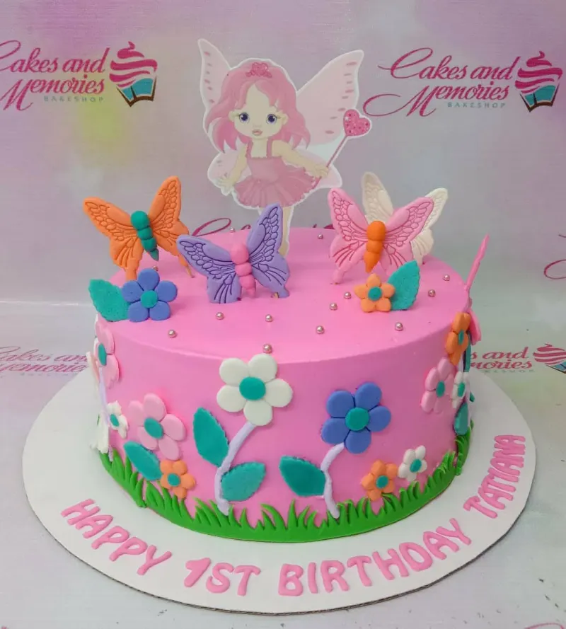 Fairy Garden Cake