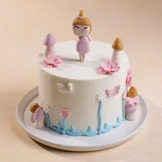 Fairy Garden Cake