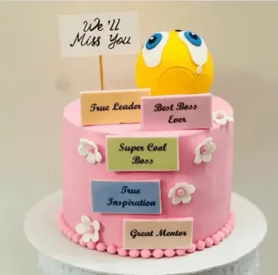 Farewell Boss Cake