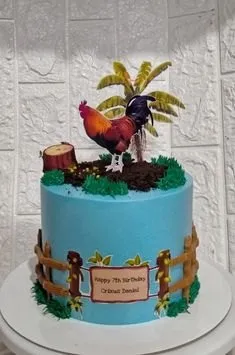 Farm Birthday Cake