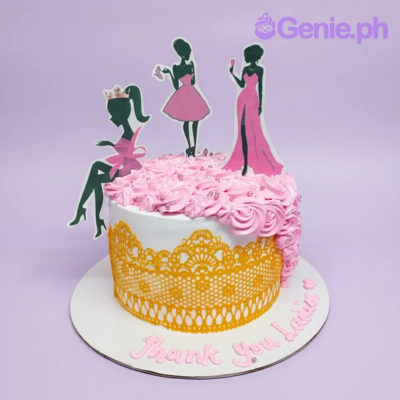 Fashion Lady Women Cake Design