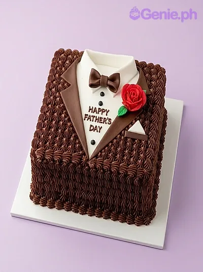 Father's Day Suit Cake Design