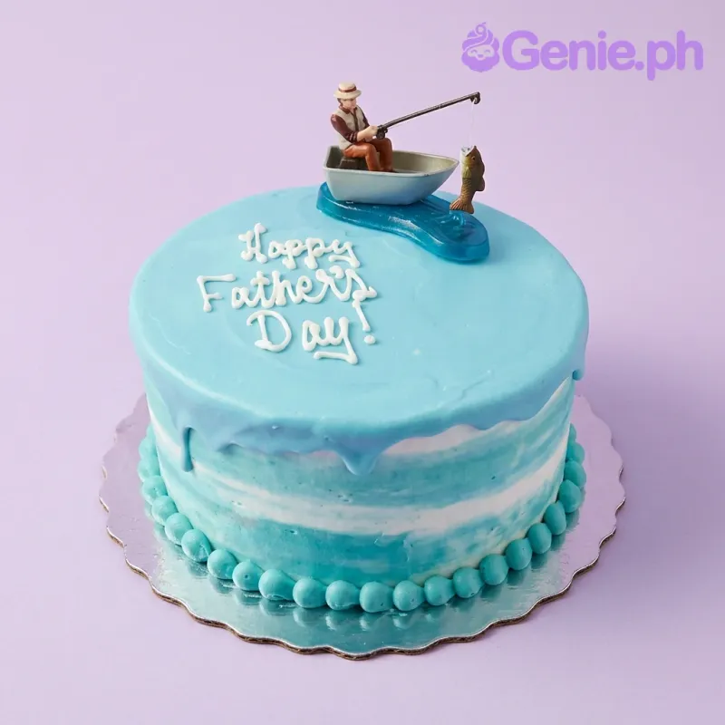 Father's Day Fishing Cake