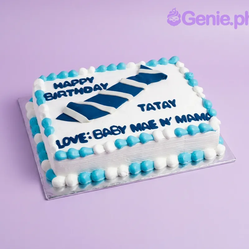 Father's Day Tie Shirt Cake Design