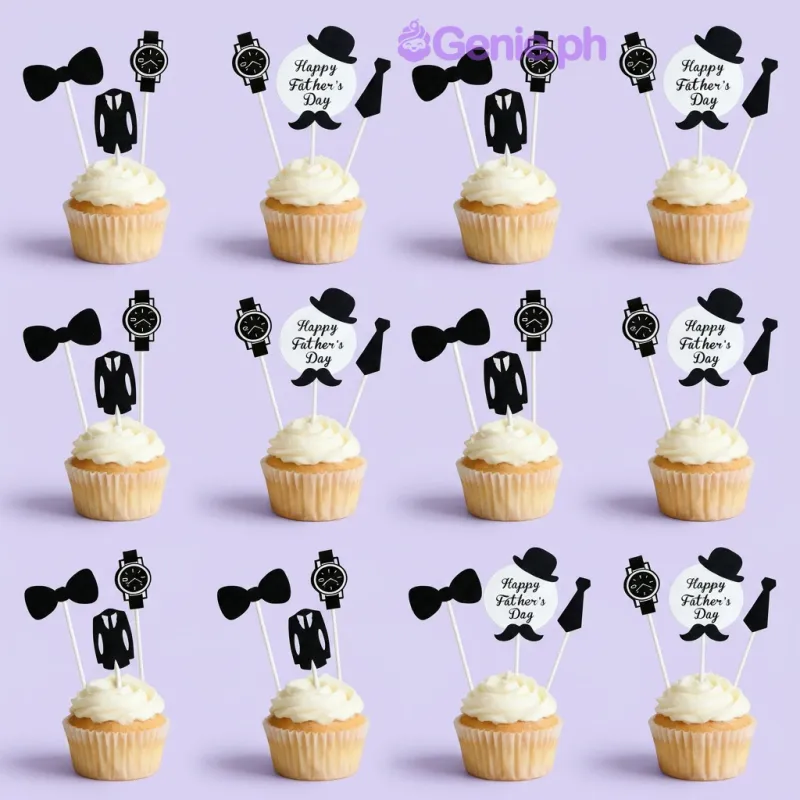 Father's Day Suit Cupcakes Design