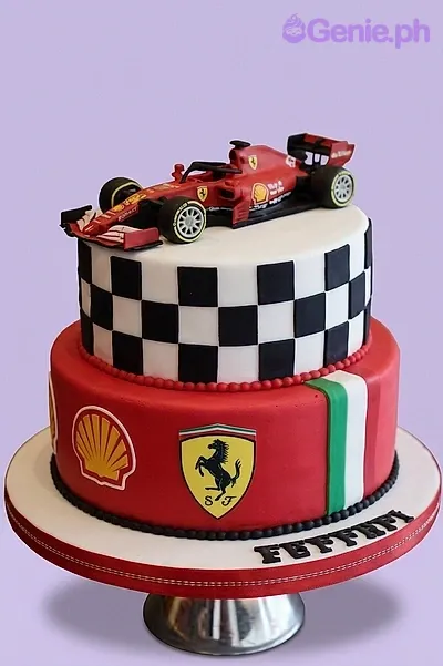 Ferrari Racing Cake