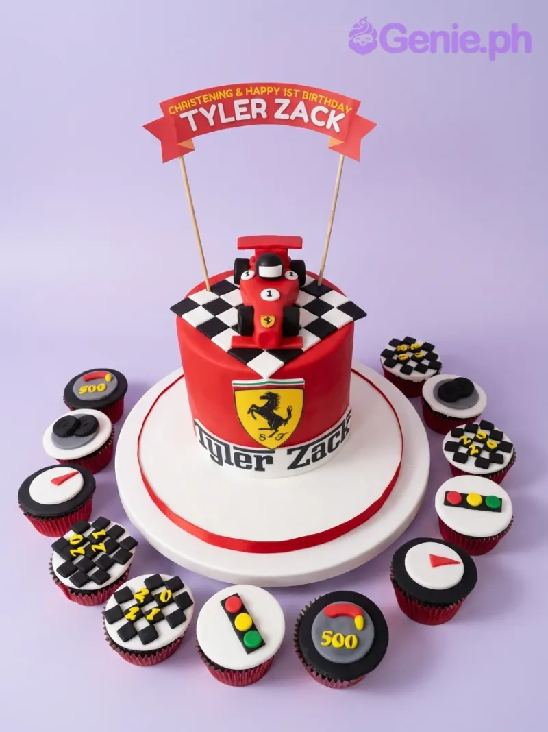 Ferrari Racing Cake