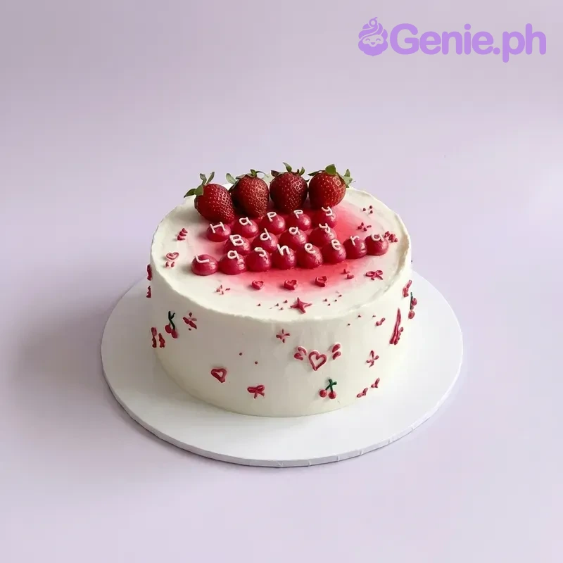 Strawberry Minimalist Cake Strawberry Minimalist Cake