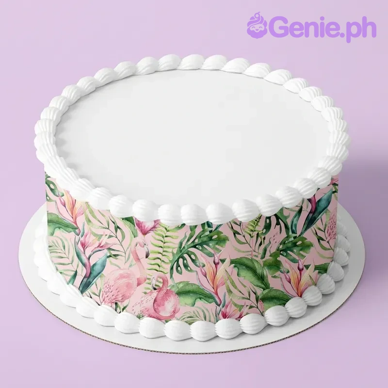 Flamingo Tropical Cake