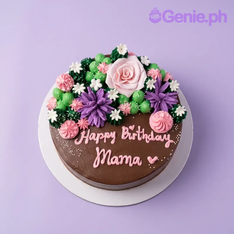 Floral Mama Mother's Day Cakes Cake Design