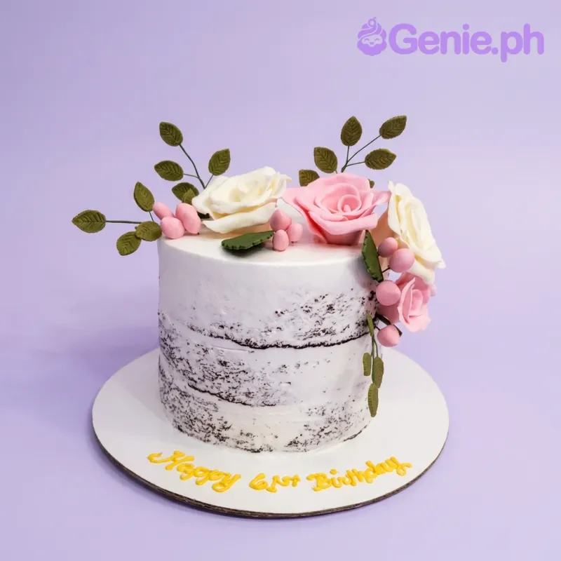 Floral Senior Cake