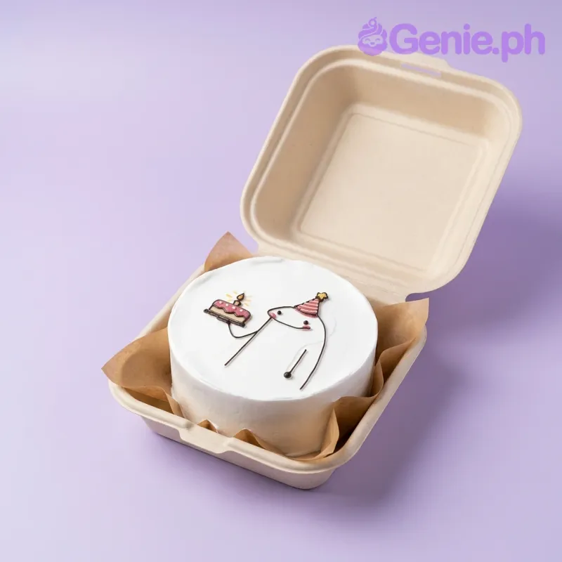 Flork Bento Minimalist Cake Design
