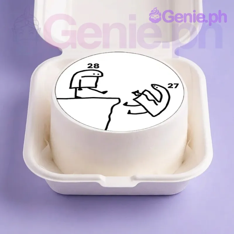 Flork Meme Bento Cake Design