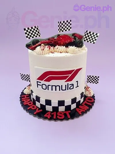 Formula 1 Racing Cake Design