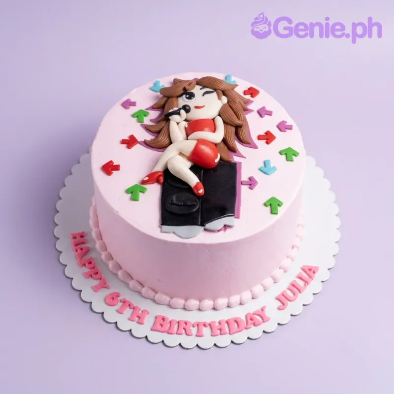Friday Night Funkin Women Cake Design