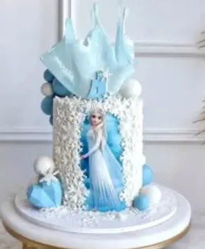 Frozen Elsa Cake