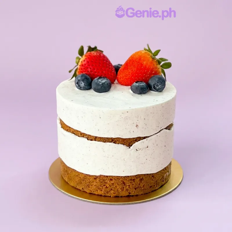 Fruit Minimalist Naked Cake Design