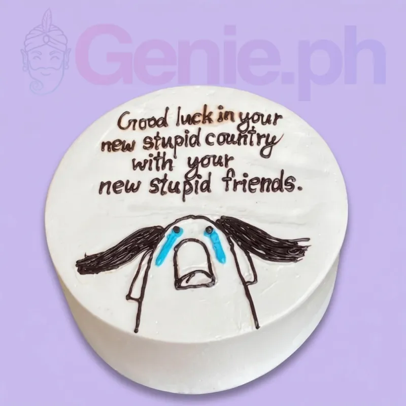 Funny Farewell Cake