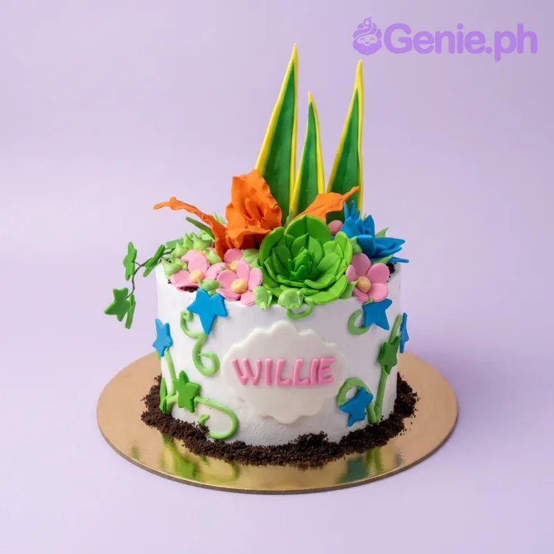 Garden Succulent Cake