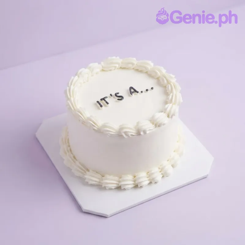 Gender Reveal Cake