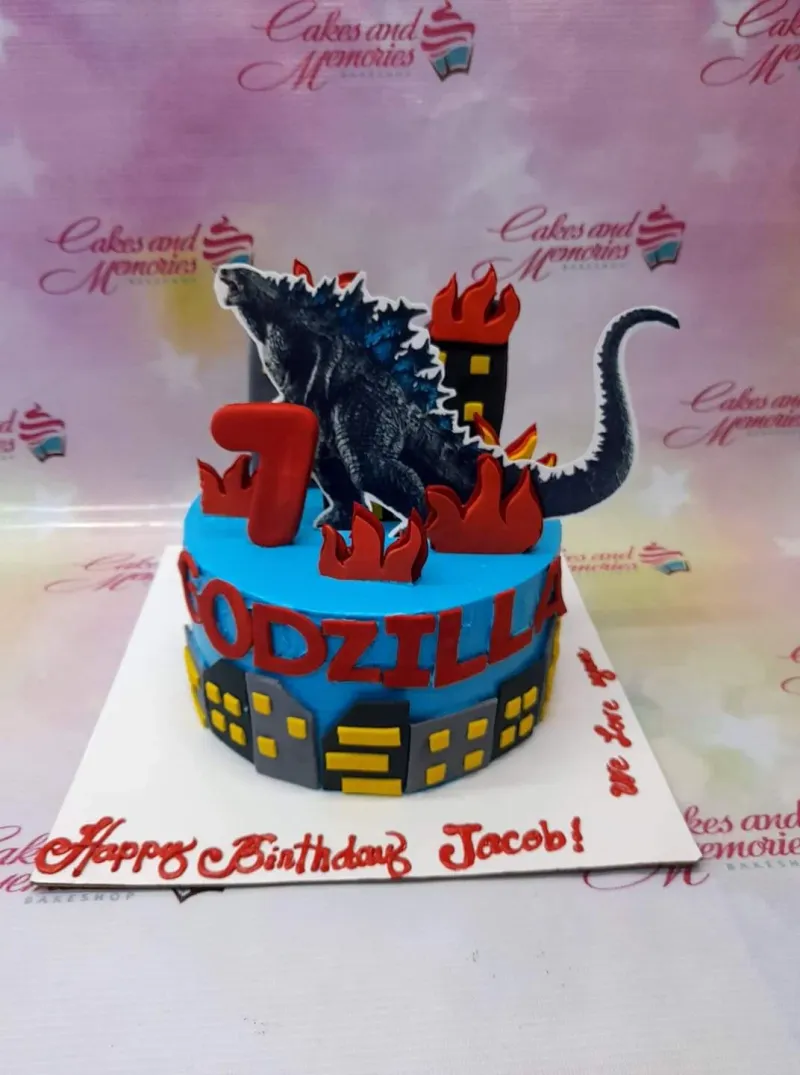 Godzilla Cake